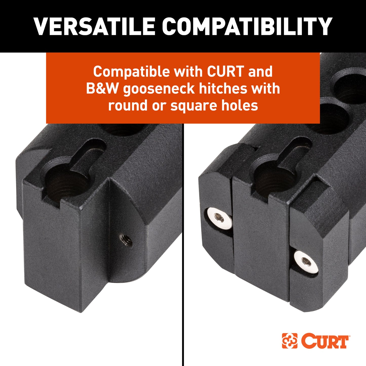 CURT RockerBall 2-5/16" Cushion Hitch Gooseneck Ball - 60654