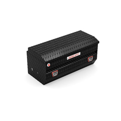 Weather Guard All-Purpose Chest Tool Box Gloss Black Aluminum Model 614-5-04