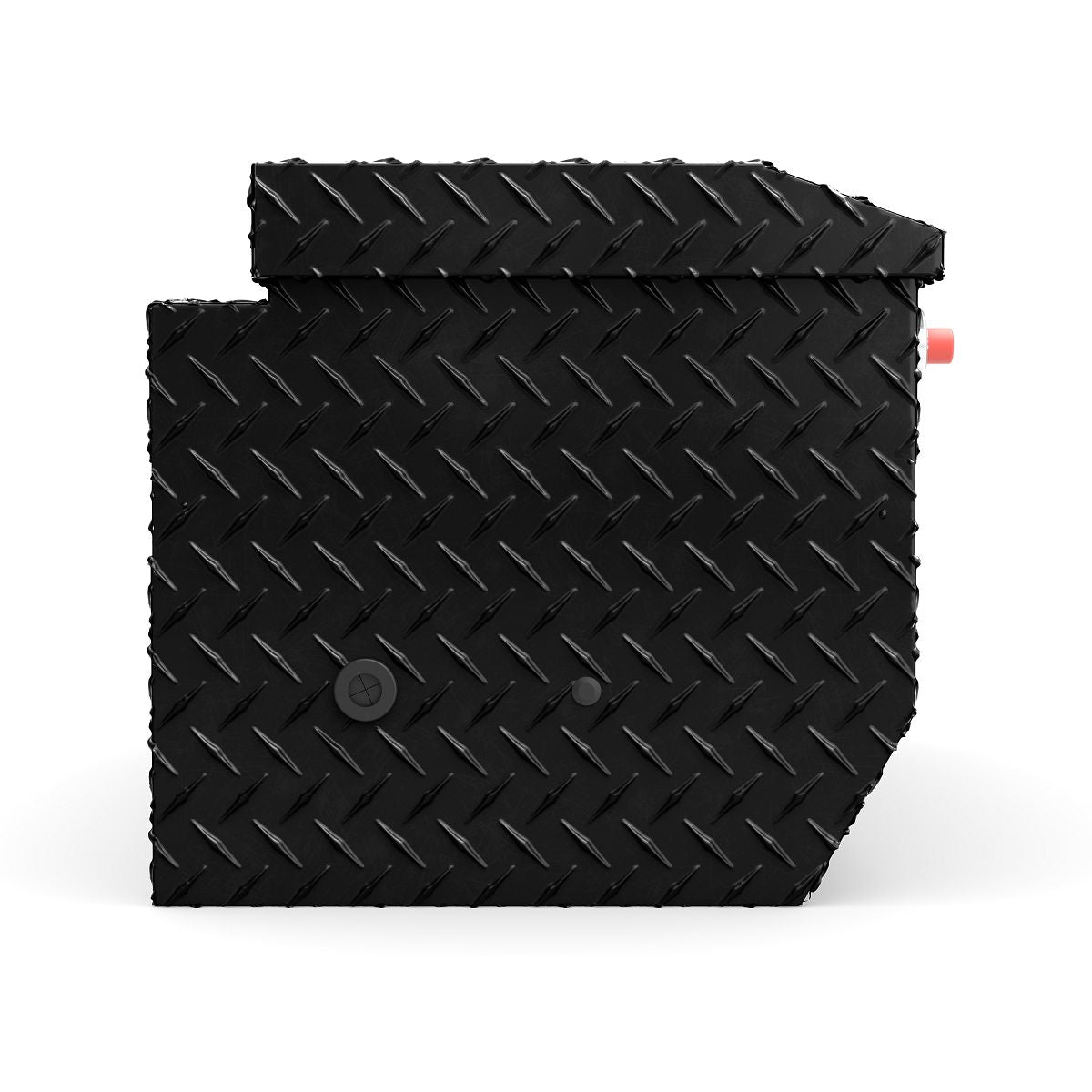 Weather Guard All-Purpose Chest Tool Box Gloss Black Aluminum Model 614-5-04