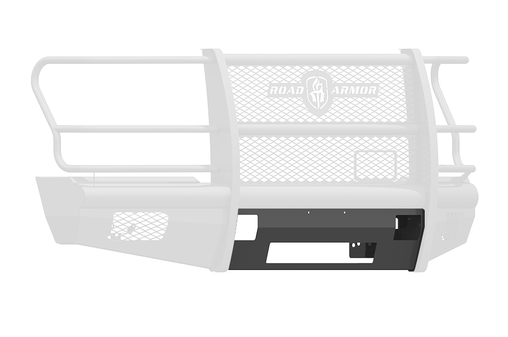 Road Armor Vaquero Front Bumper Accessory Non-Winch Plate 2017-2022 Ford F-250 F-350 F-450 - 617V-NWP