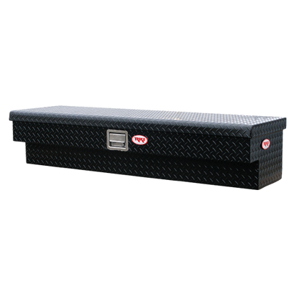 RKI 61-in Side Mount Truck Tool Box S-Series Single Lid Wide - Aluminum - 61SWA