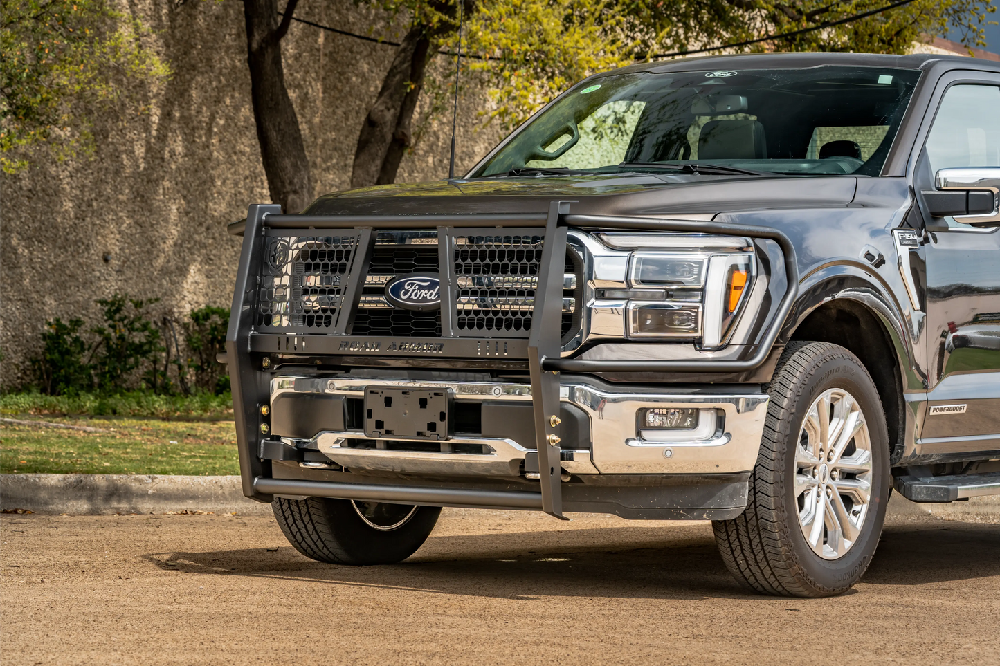 Road Armor Vaquero Front Grille Guard Brush Guard 2021-2026 Ford F-150 - 6211-BRSH
