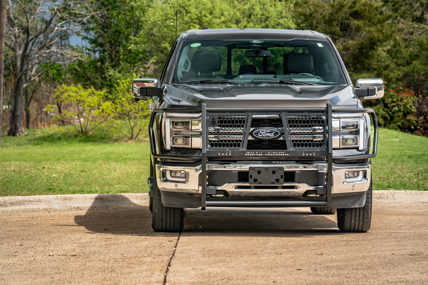 Road Armor Vaquero Front Grille Guard Brush Guard 2021-2026 Ford F-150 - 6211-BRSH