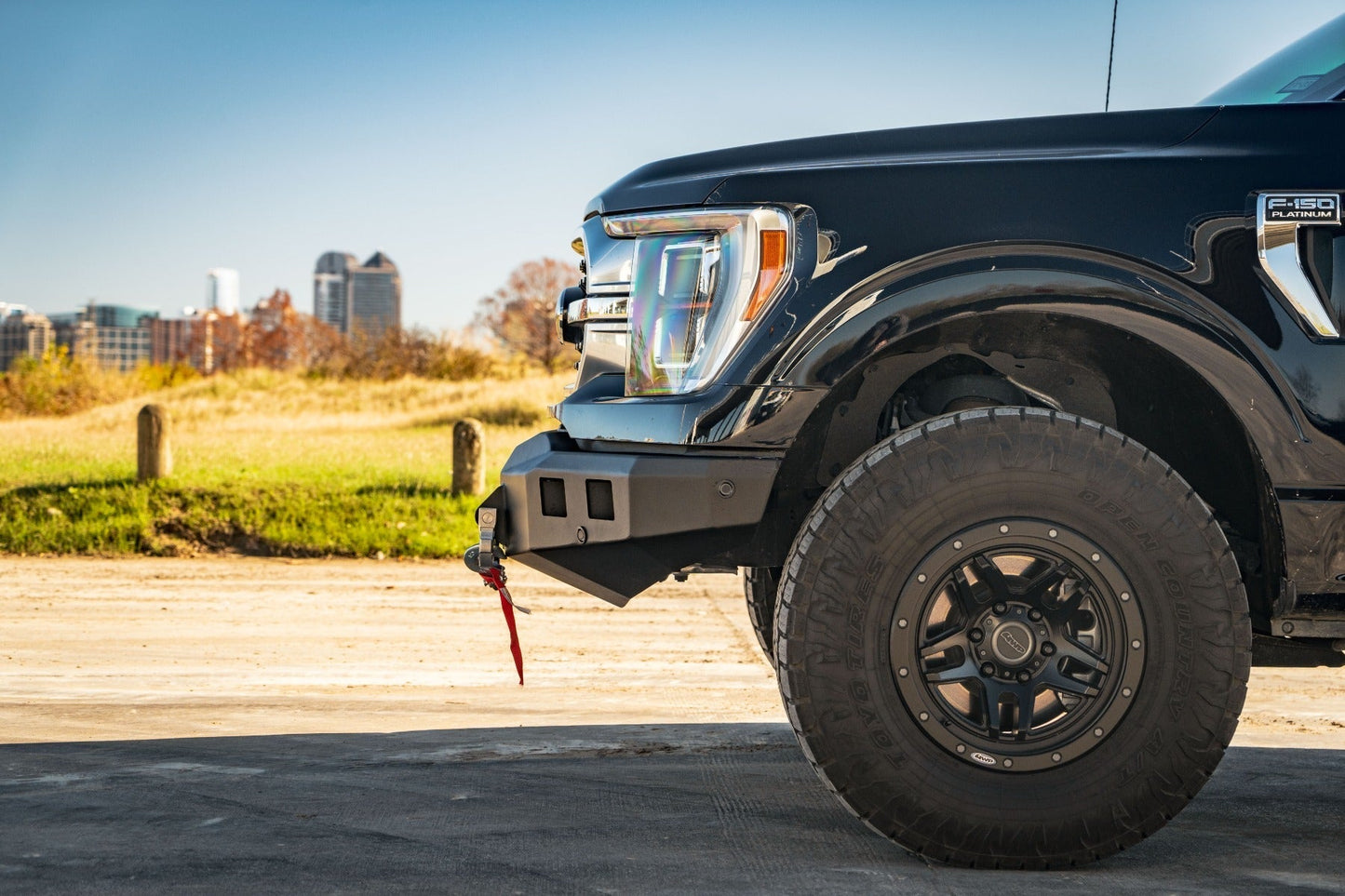 Road Armor Stealth Front Winch Bumper 2021-2023 Ford F-150 - 6211F0B