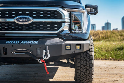 Road Armor Stealth Front Winch Bumper 2021-2023 Ford F-150 - 6211F0B