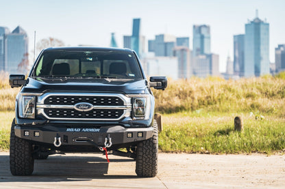 Road Armor Stealth Front Winch Bumper 2021-2023 Ford F-150 - 6211F0B