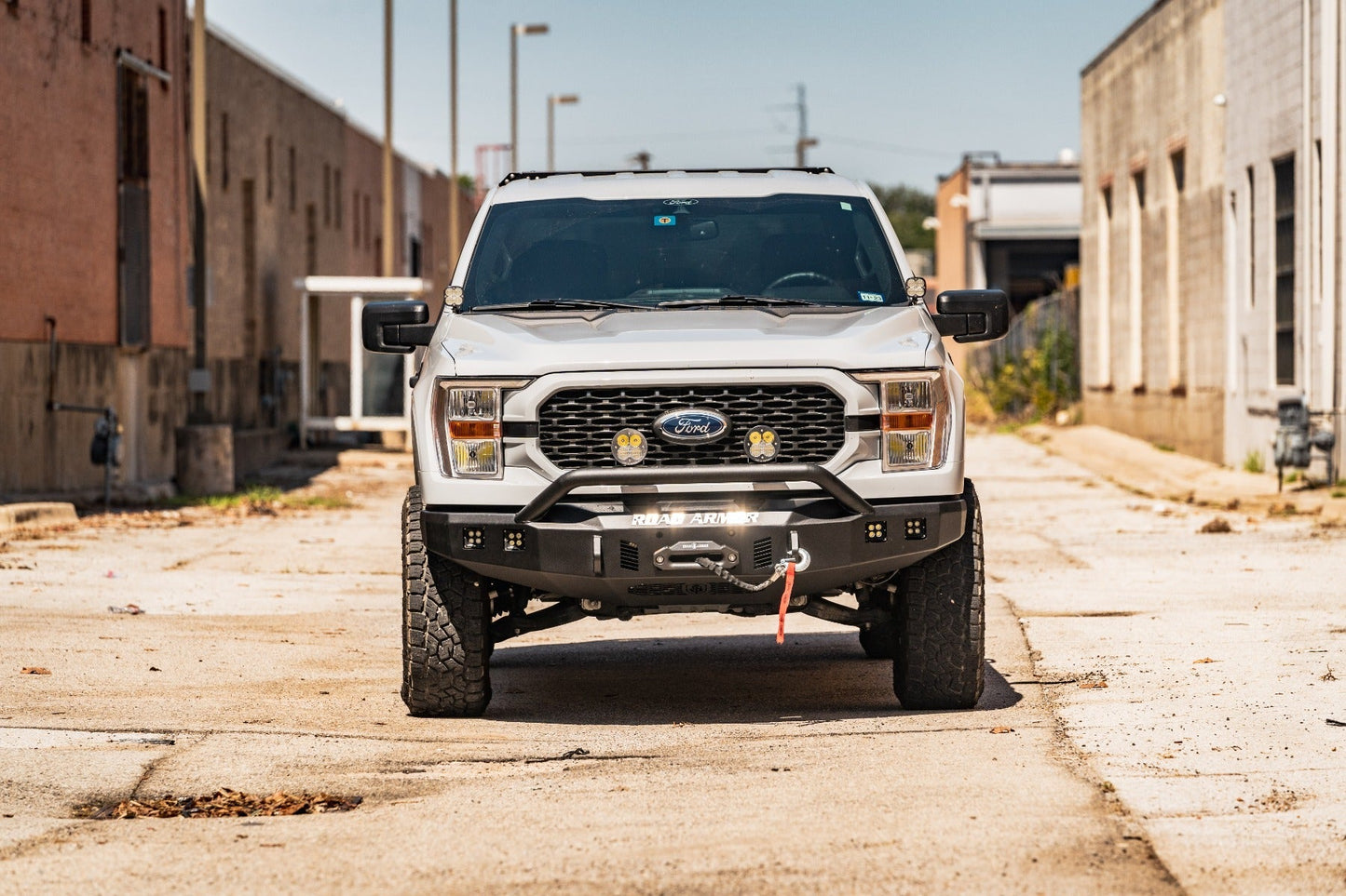 Road Armor Stealth Front Winch Bumper Pre-Runner Guard 2021-2023 Ford F-150 - 6211F4B