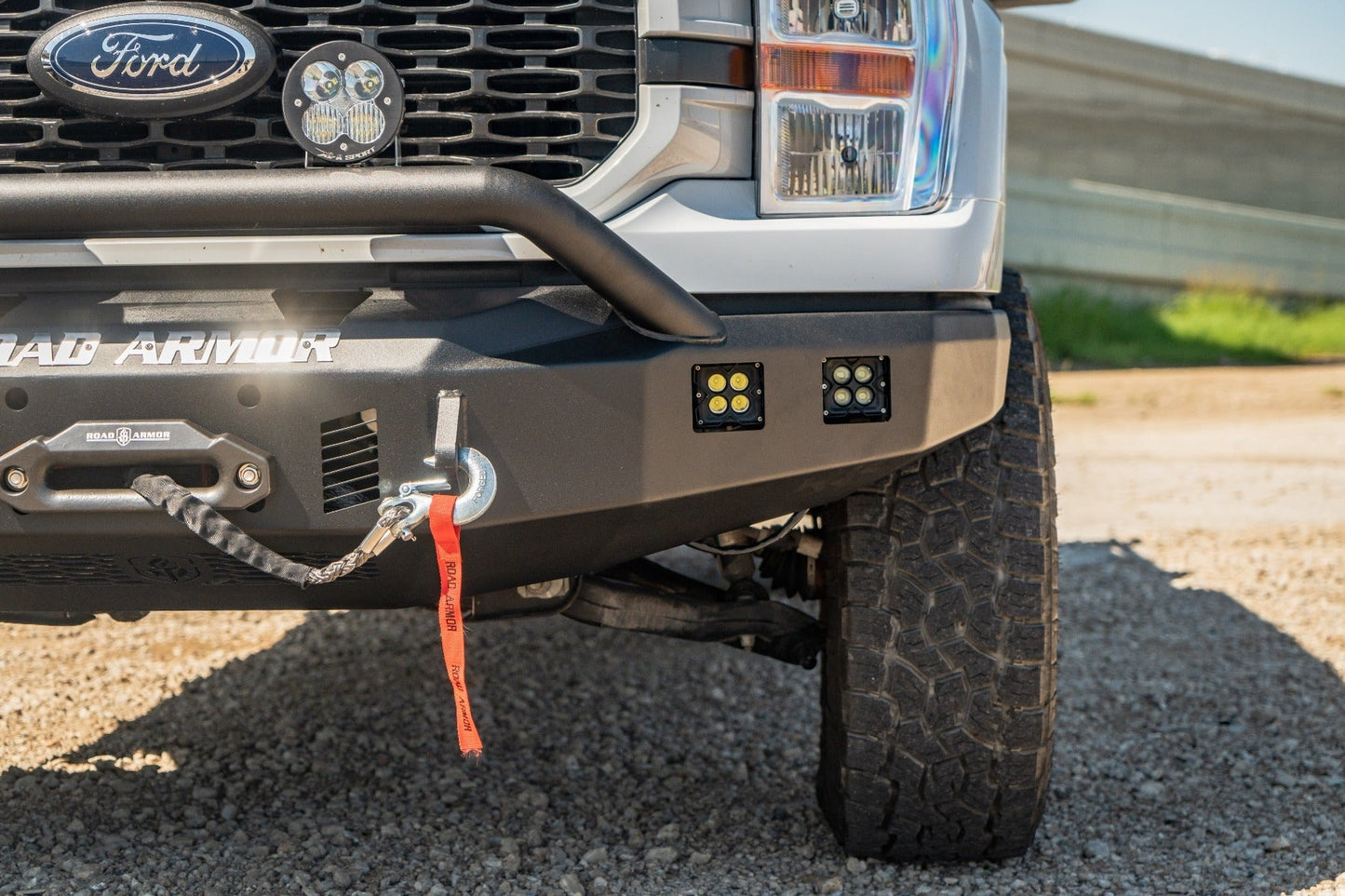 Road Armor Stealth Front Winch Bumper Pre-Runner Guard 2021-2023 Ford F-150 - 6211F4B