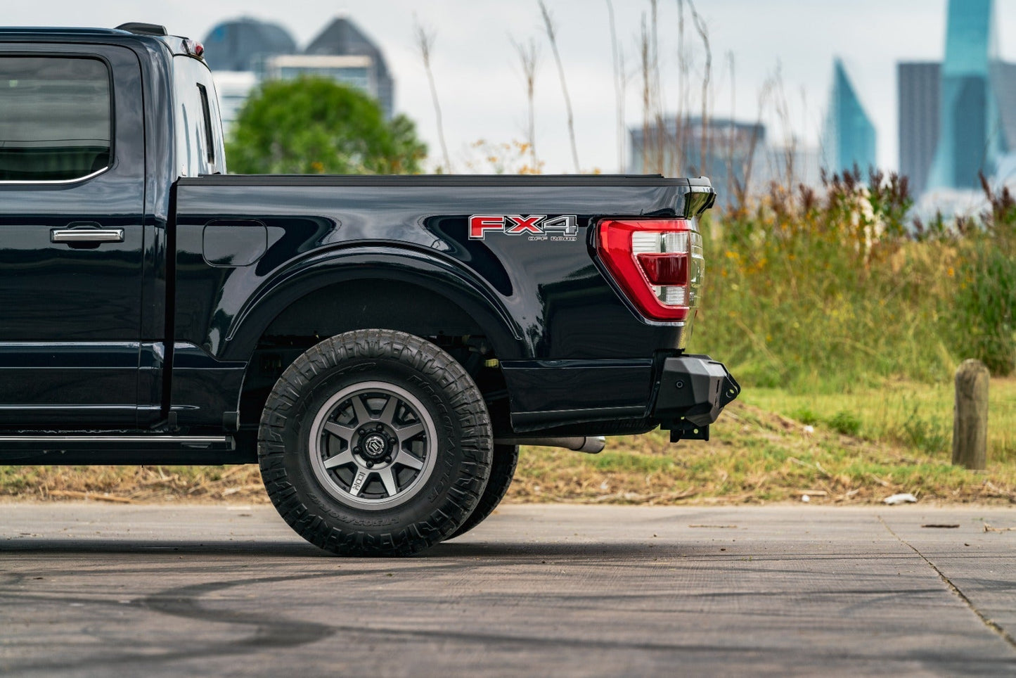 Road Armor Stealth Rear Non-Winch Bumper 2021-2023 Ford F-150 - 6211R0B