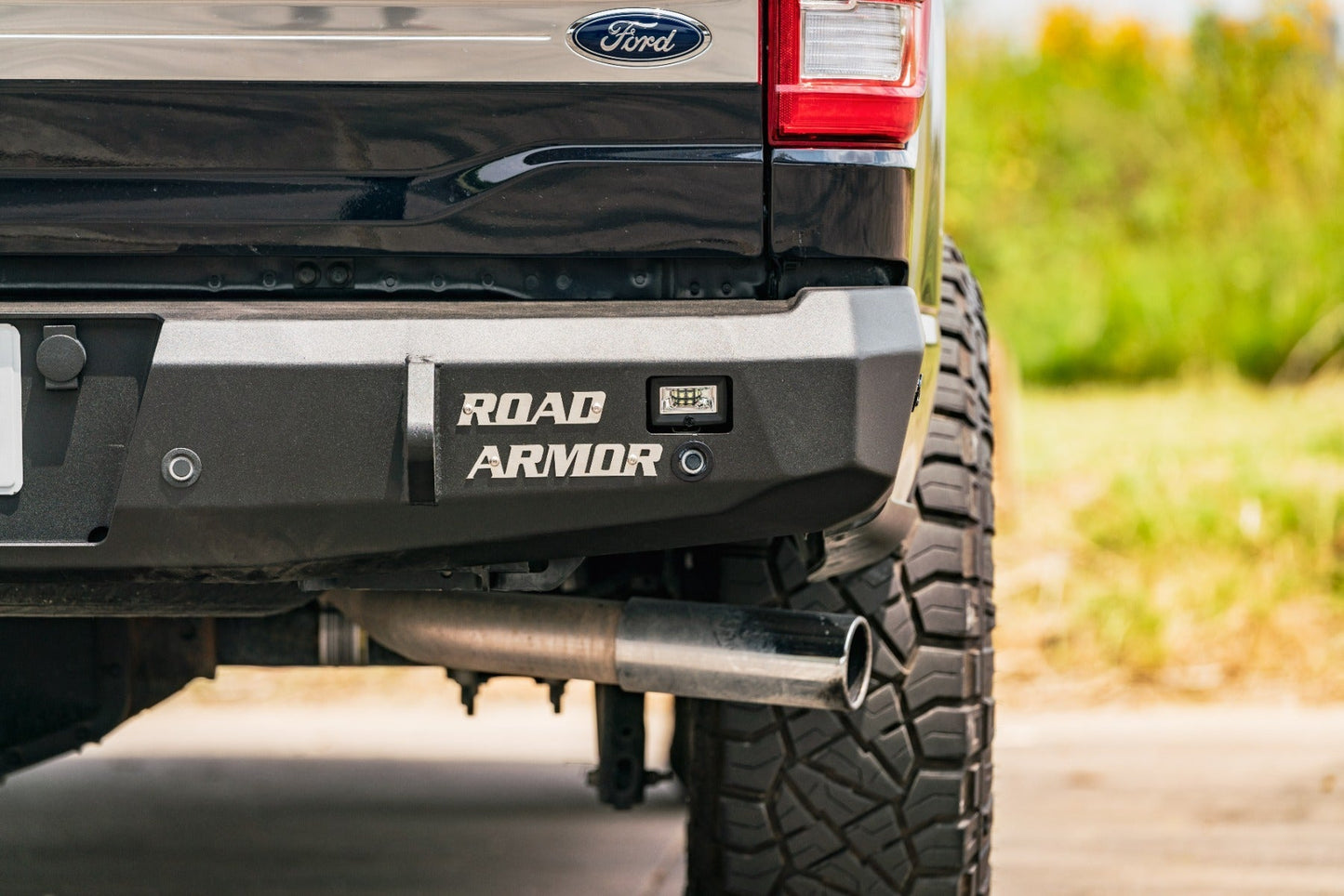 Road Armor Stealth Rear Non-Winch Bumper 2021-2023 Ford F-150 - 6211R0B