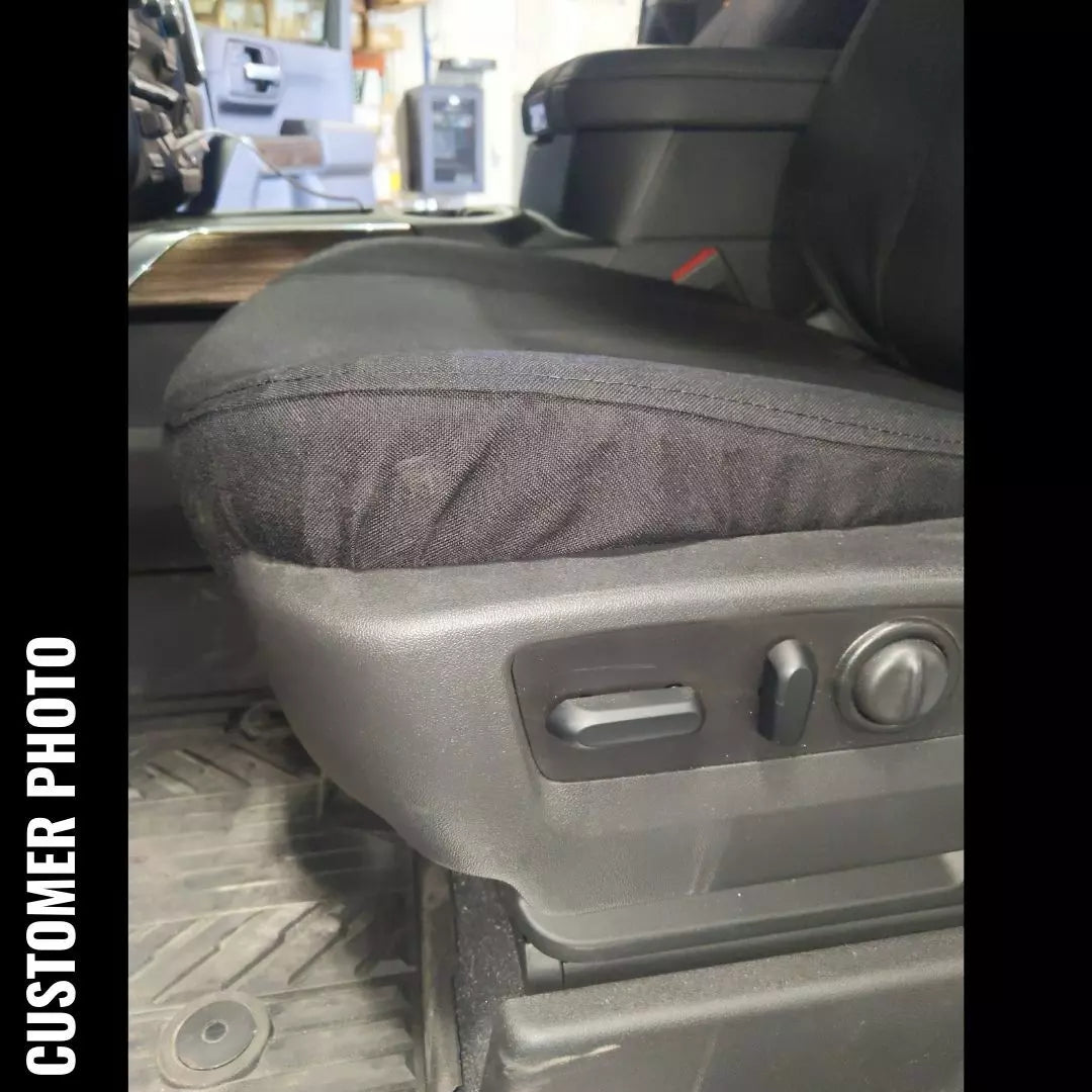Front Bucket Seat Covers for Chevrolet/GMC Silverado/Sierra (2019-2024)