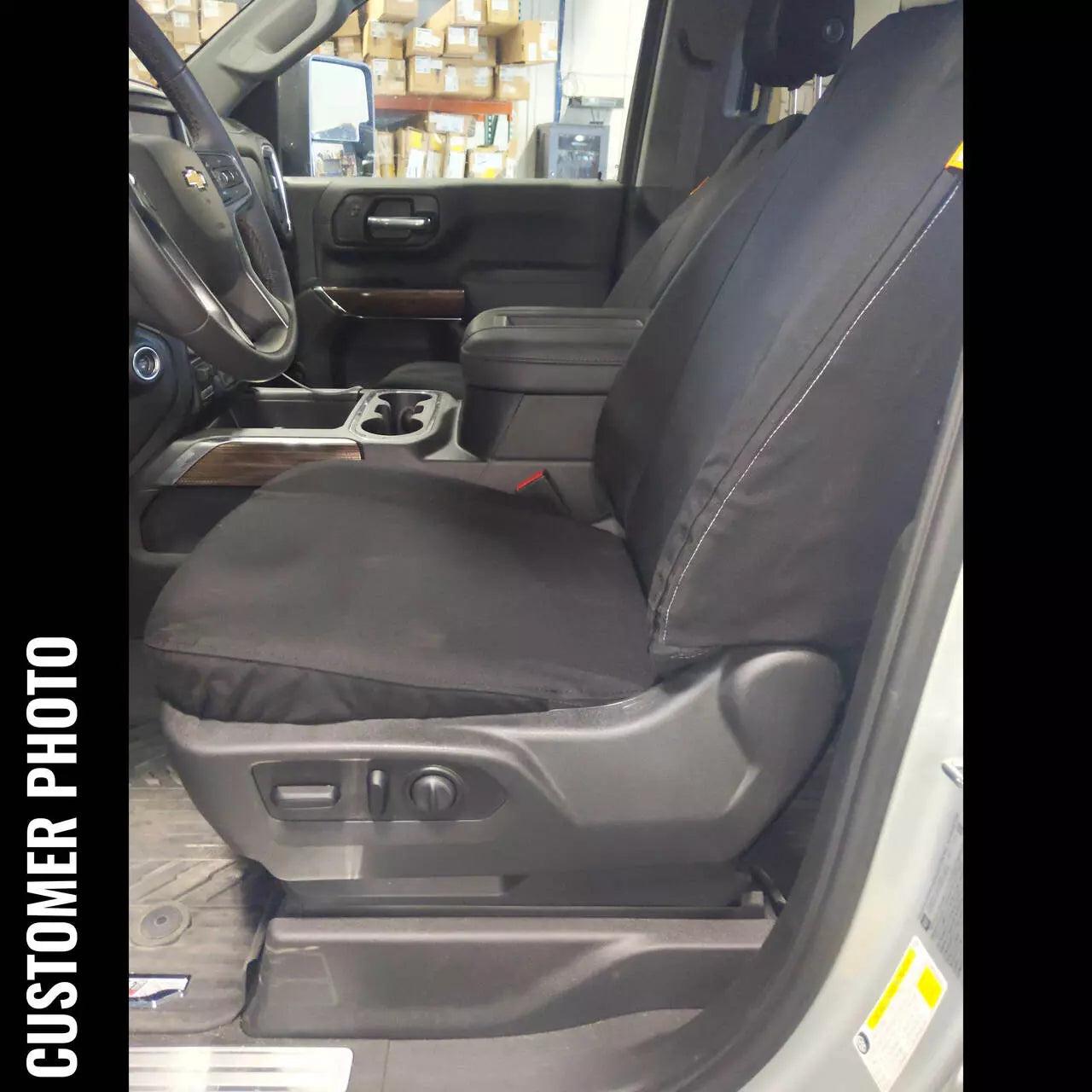 Front Bucket Seat Covers for Chevrolet/GMC Silverado/Sierra (2019-2024)