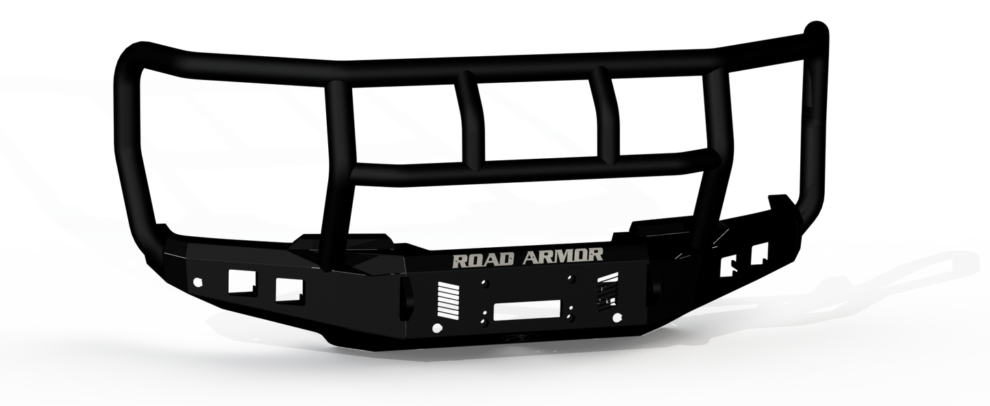 Road Armor Stealth Front Winch Bumper Titan II Guard 2023-2026 Ford F-250 F-350 - 6232F2B