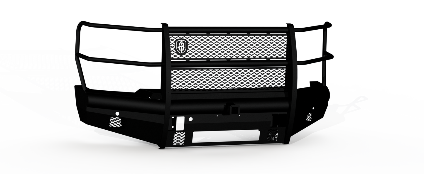 Road Armor Vaquero Front Non-Winch Bumper Full Guard - 2-in Receiver 2023-2026 Ford F-250 F-350 F-450 F-550 - 6232VF26B