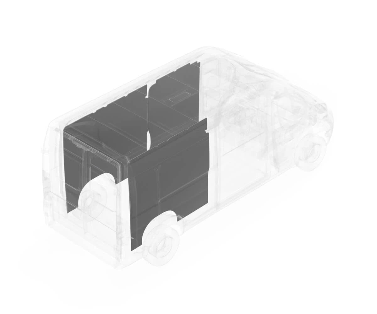 EconoLite Non-Insulated Wall Liners for RAM ProMaster Cargo Vans - FLEET ONLY
