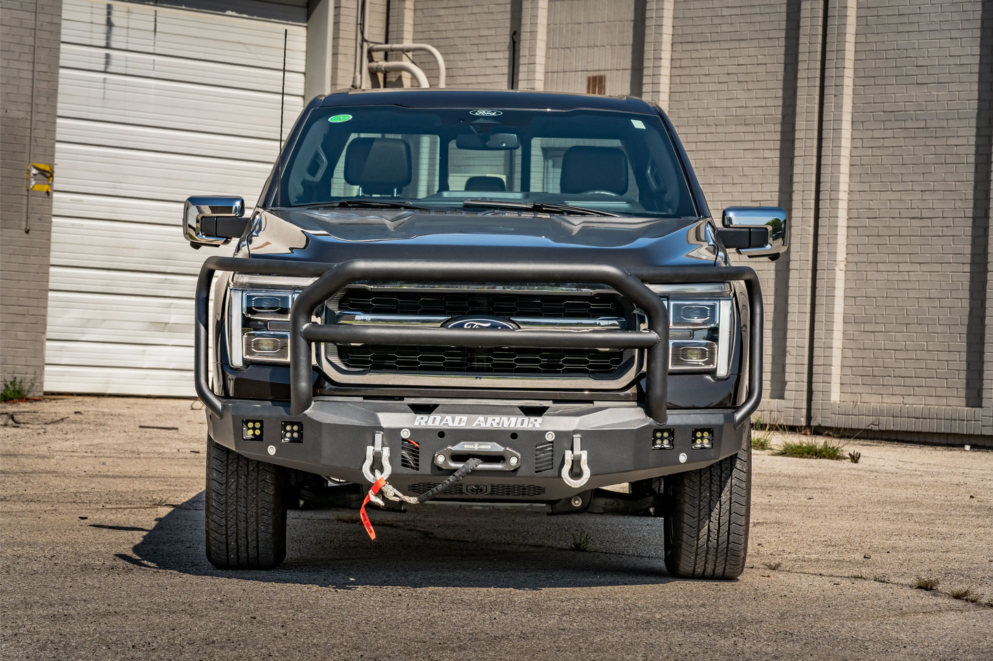 Road Armor Stealth Front Winch Bumper Lonestar Guard 2024-2026 Ford F-150 - 6241F5B