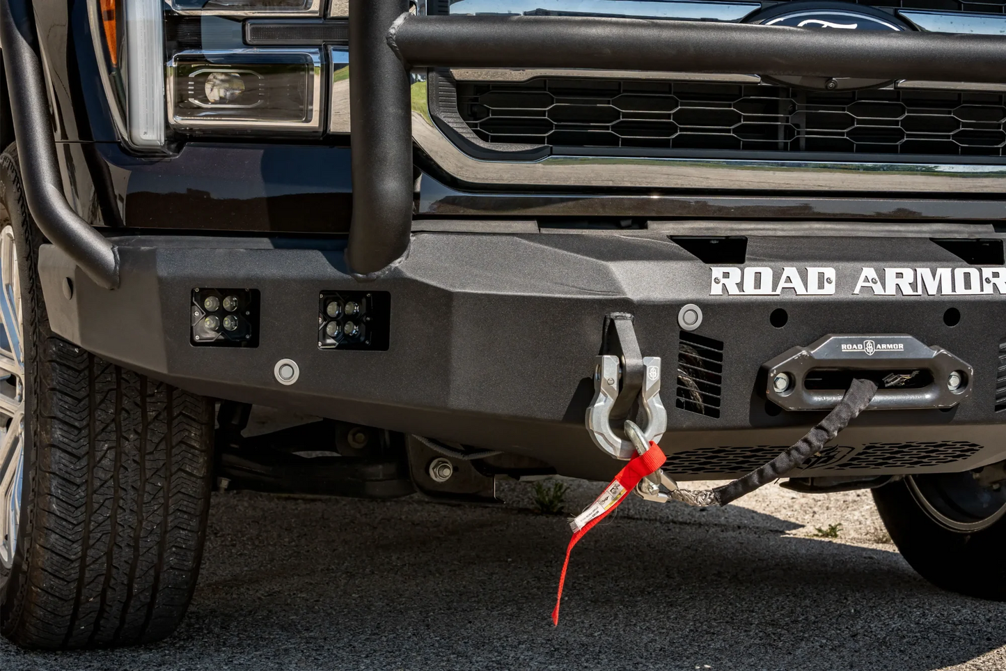Road Armor Stealth Front Winch Bumper Lonestar Guard 2024-2026 Ford F-150 - 6241F5B