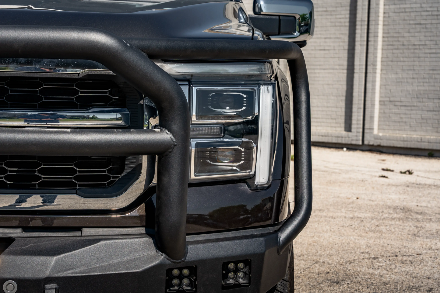 Road Armor Stealth Front Winch Bumper Lonestar Guard 2024-2026 Ford F-150 - 6241F5B