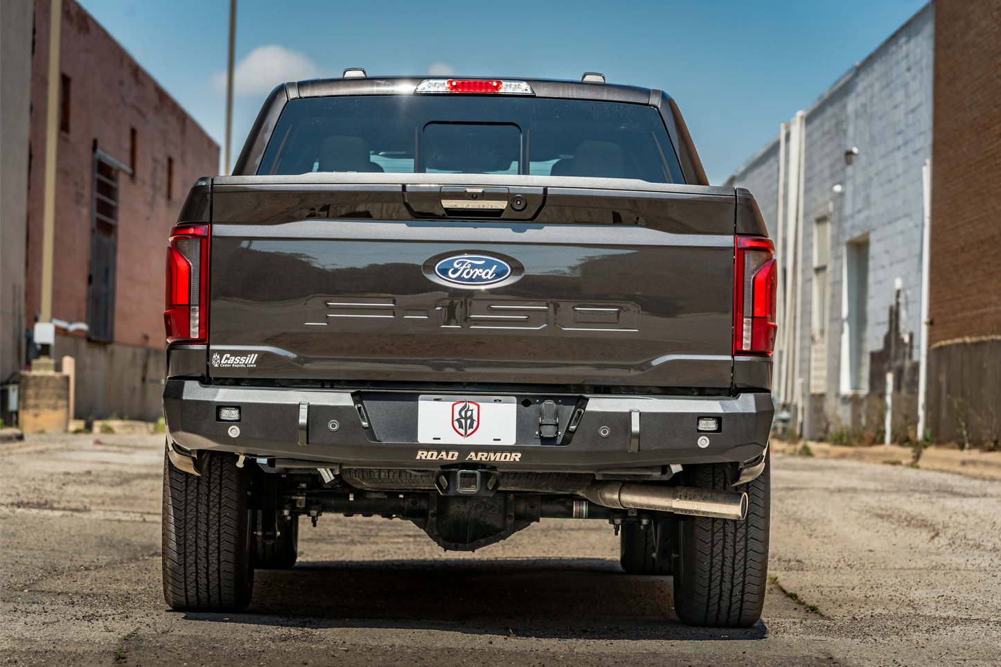 Road Armor Stealth Rear Non-Winch Bumper 2024-2026 Ford F-150 - 6241R0B