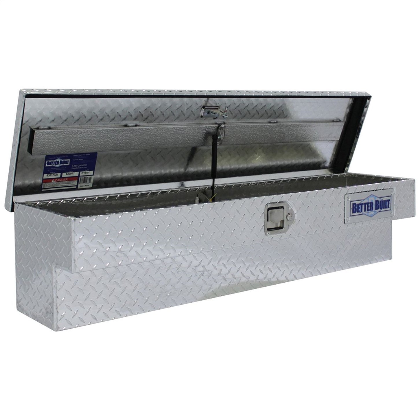 Better Built 48-in. Brite Aluminum LO-Side Truck Box - 63012334