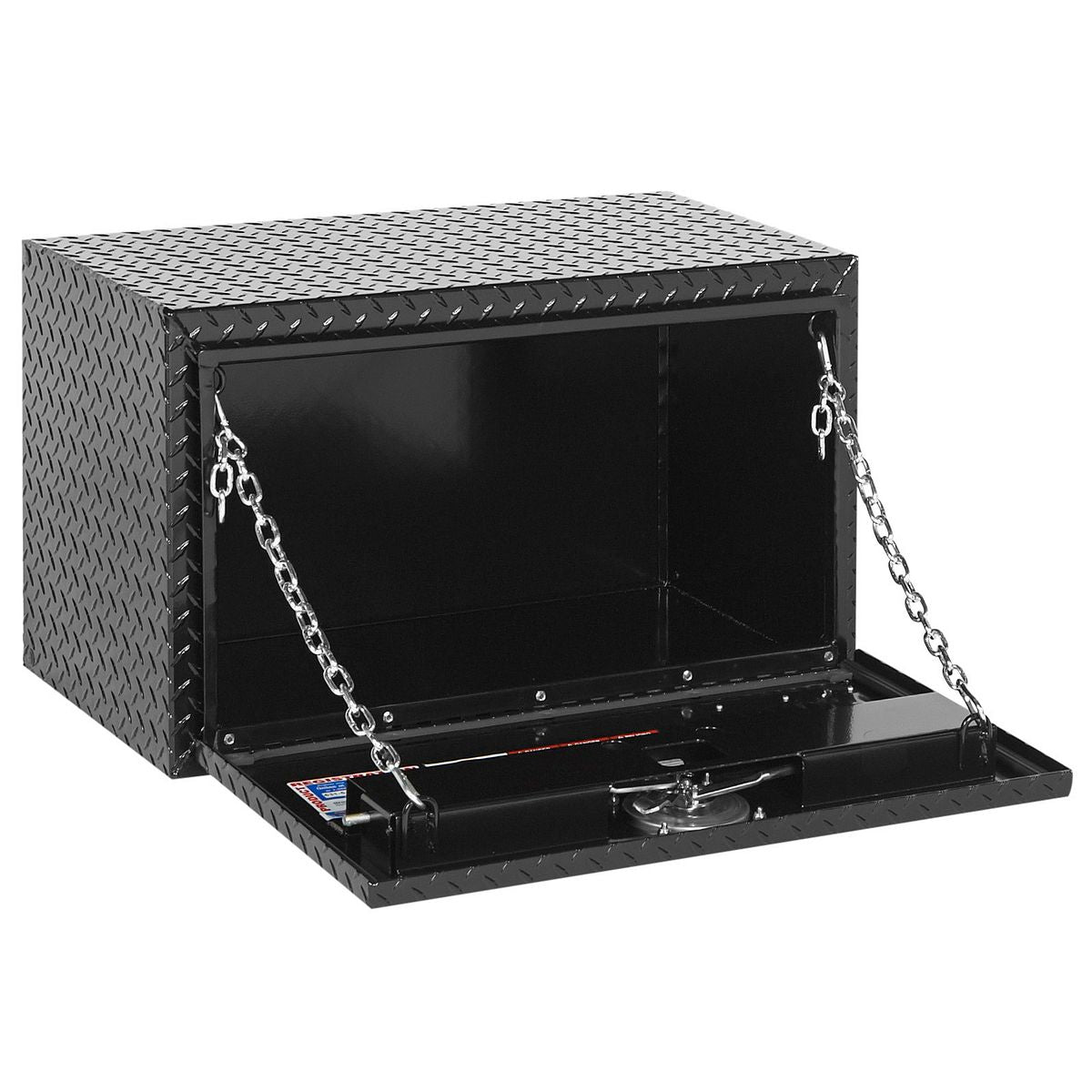 Weather Guard Aluminum Underbody Box - 30-in x 18-in x 18-in - Gloss Black - 631-5-02