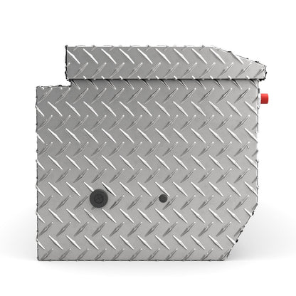 Weather Guard All-Purpose Chest Tool Box Aluminum Aluminum Model 634-0-04