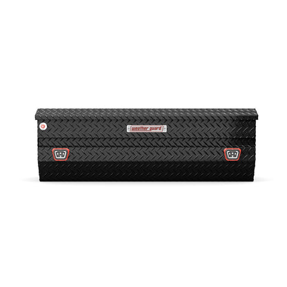 Weather Guard All-Purpose Chest Tool Box Gloss Black Aluminum Model 634-5-04