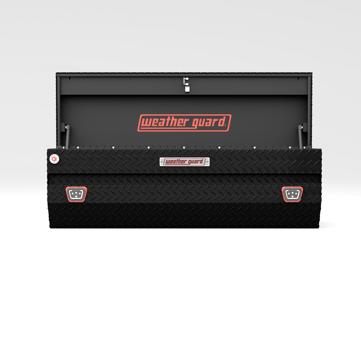 Weather Guard All-Purpose Chest Tool Box Textured Matte Black Aluminum Model 634-52-04