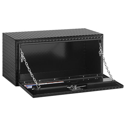 Weather Guard Aluminum Underbody Box - 36-in x 18-in x 18-in - Gloss Black - 636-5-02