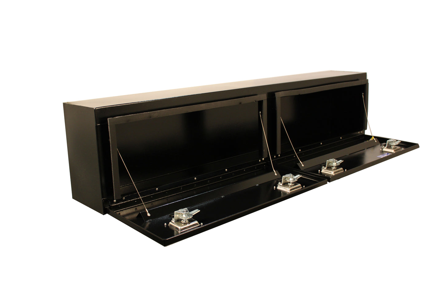 Better Built 72-in. Black Steel Crown Series Top Mount Tool Box - 16 x 12 x 72-in. - 64210122