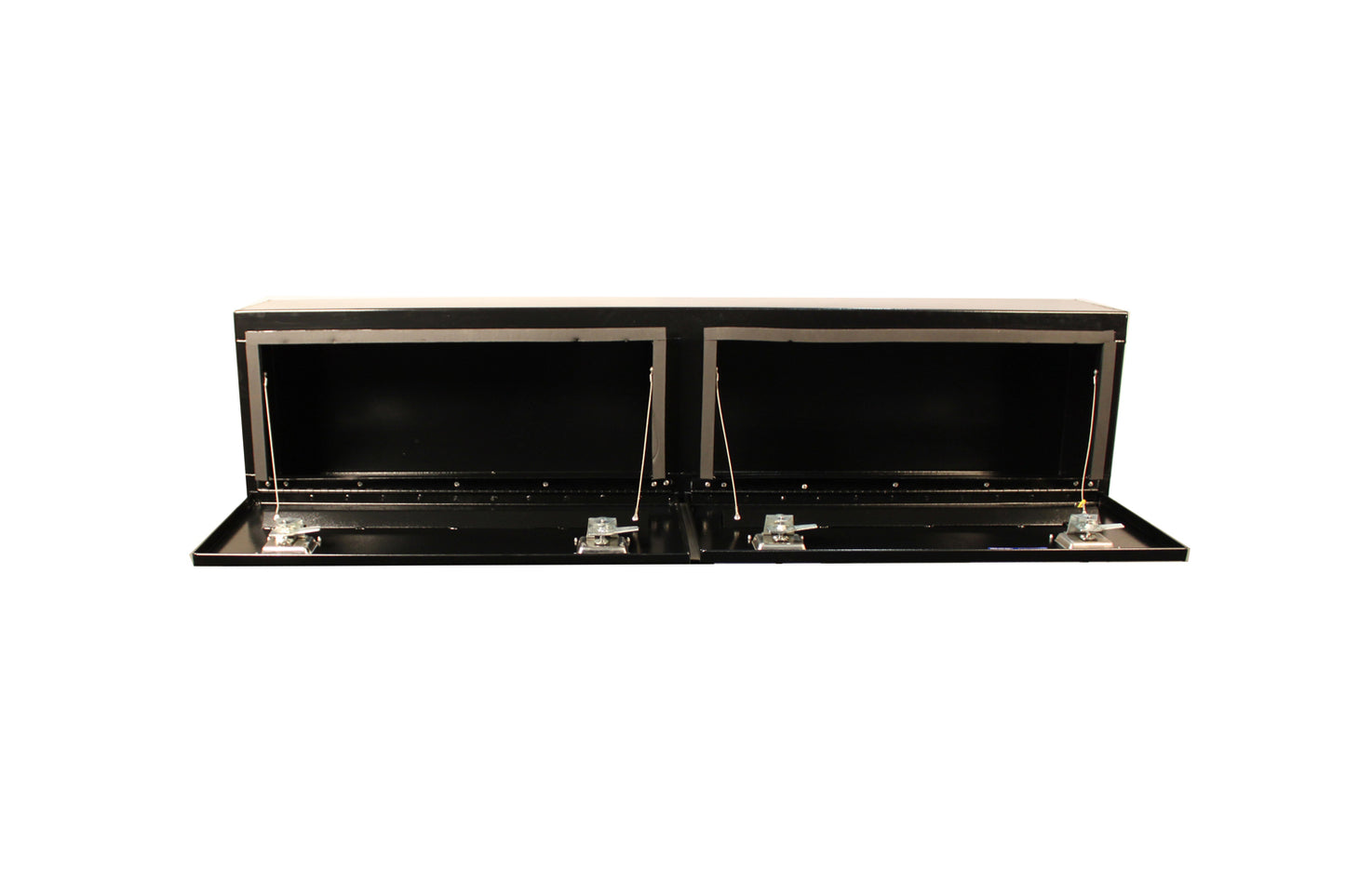 Better Built 72-in. Black Steel Crown Series Top Mount Tool Box - 16 x 12 x 72-in. - 64210122