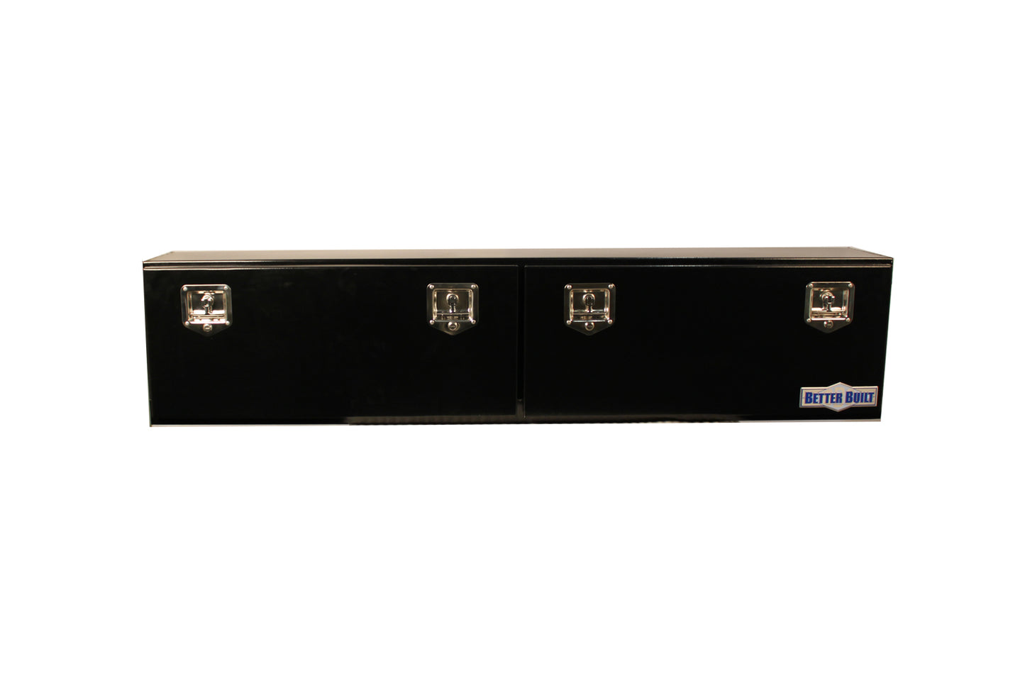 Better Built 72-in. Black Steel Crown Series Top Mount Tool Box - 16 x 12 x 72-in. - 64210122