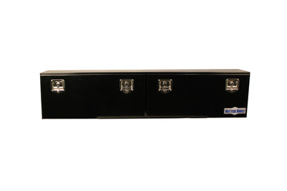 Better Built 72-in. Black Steel Crown Series Top Mount Tool Box - 16 x 12 x 72-in. - 64210122