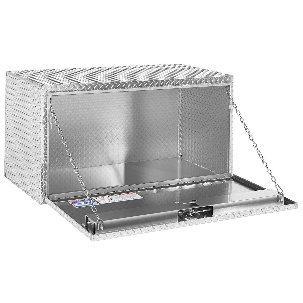 Weather Guard Aluminum Underbody Box - 48-in x 24-in x 24-in - Aluminum - 650-0-02