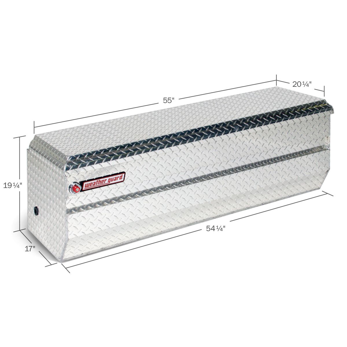 Weather Guard Chest Tool Box for Full Size Trucks - Compact