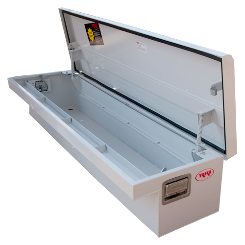 RKI 65-in Side Mount Truck Tool Box S-Series Single Lid Low Profile Wide - Steel - 65SLPW
