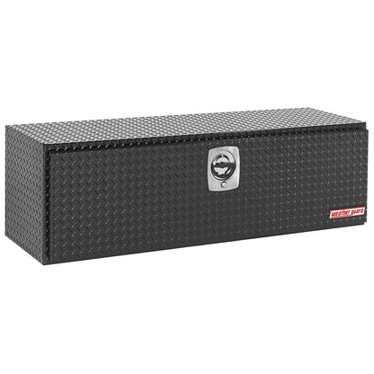 Weather Guard Aluminum Underbody Box - 60-in x 18-in x 18-in - Gloss Black - 660-5-02