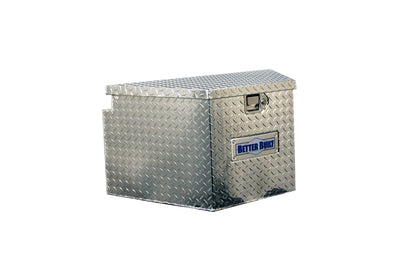 Better Built Brite Aluminum Utility Trailer Tongue Tool Box Short V-Shaped 34/16-in. L x 19-in. W x 18-in. H - 66012336