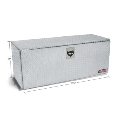 Weather Guard Aluminum Underbody Box - 60-in x 24-in x 24-in - Aluminum - 662-0-02