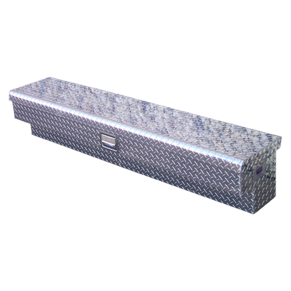 RKI 67-in Side Mount Truck Tool Box S-Series Single Lid - Aluminum - 67SA