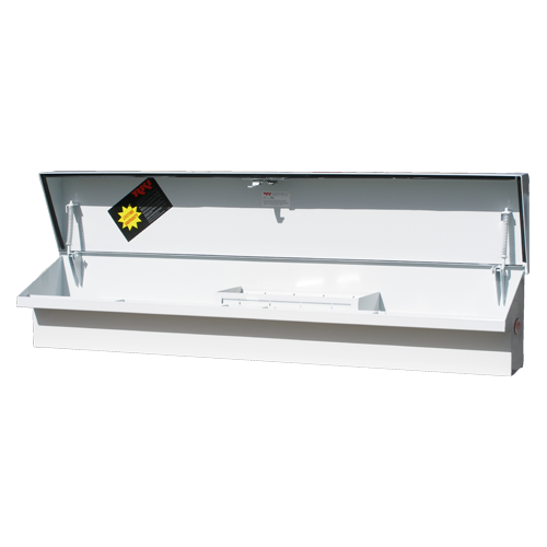 RKI 50-in Side Mount Truck Tool Box STS-Series Single Lid Slant Top - Steel - 50STS