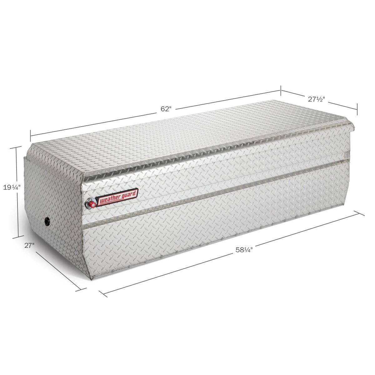 Weather Guard Chest Tool Box for Full Size Trucks - Extra Wide