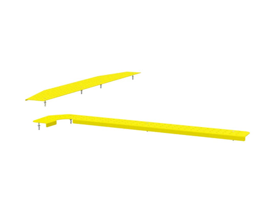 Holman Threshold Kit for Chevrolet Express - Yellow Aluminum - 40477G-Y
