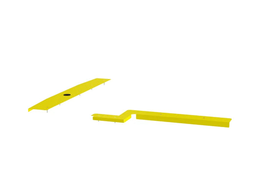 Holman Threshold Kit for Ford Transit - Yellow Aluminum - 40477T-Y