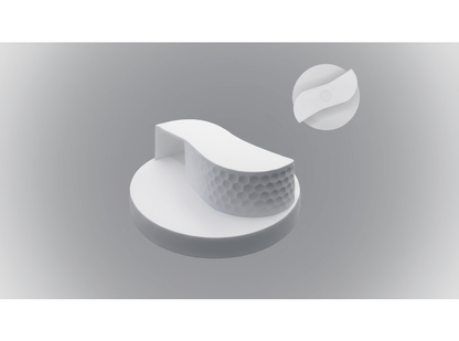 Flettner F3000 Roof Vent - White, Standard Base
