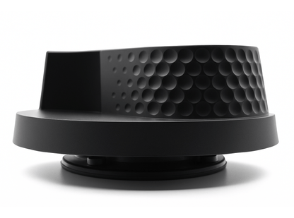 Flettner F3000 Roof Vent - Black, Narrow Base