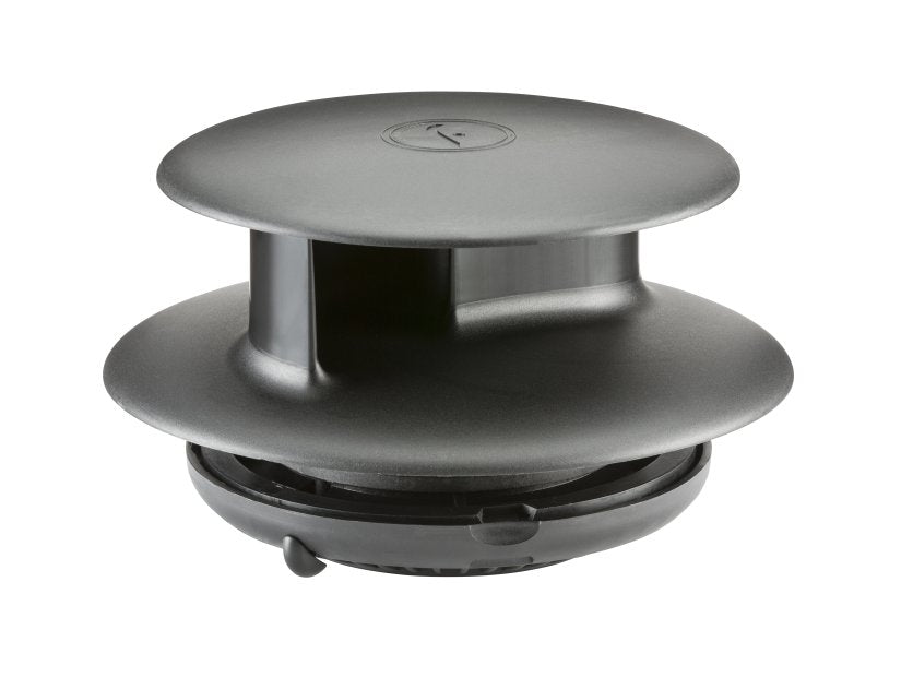 Flettner TCX-2 Roof Vent - Black, Narrow Base