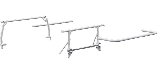 Holman Pro II Heavy-Duty Legs & Bars - Service Bodies - White