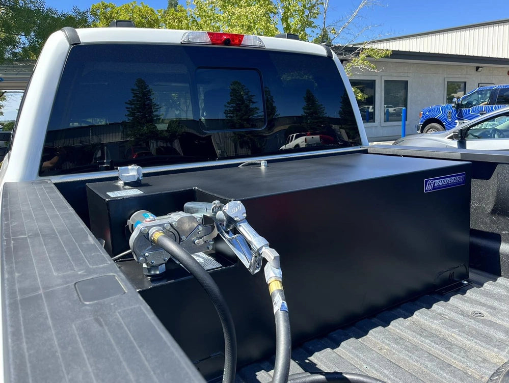 Transfer Flow 109-Gallon Steel Transfer Tank With Pump - 0800109416