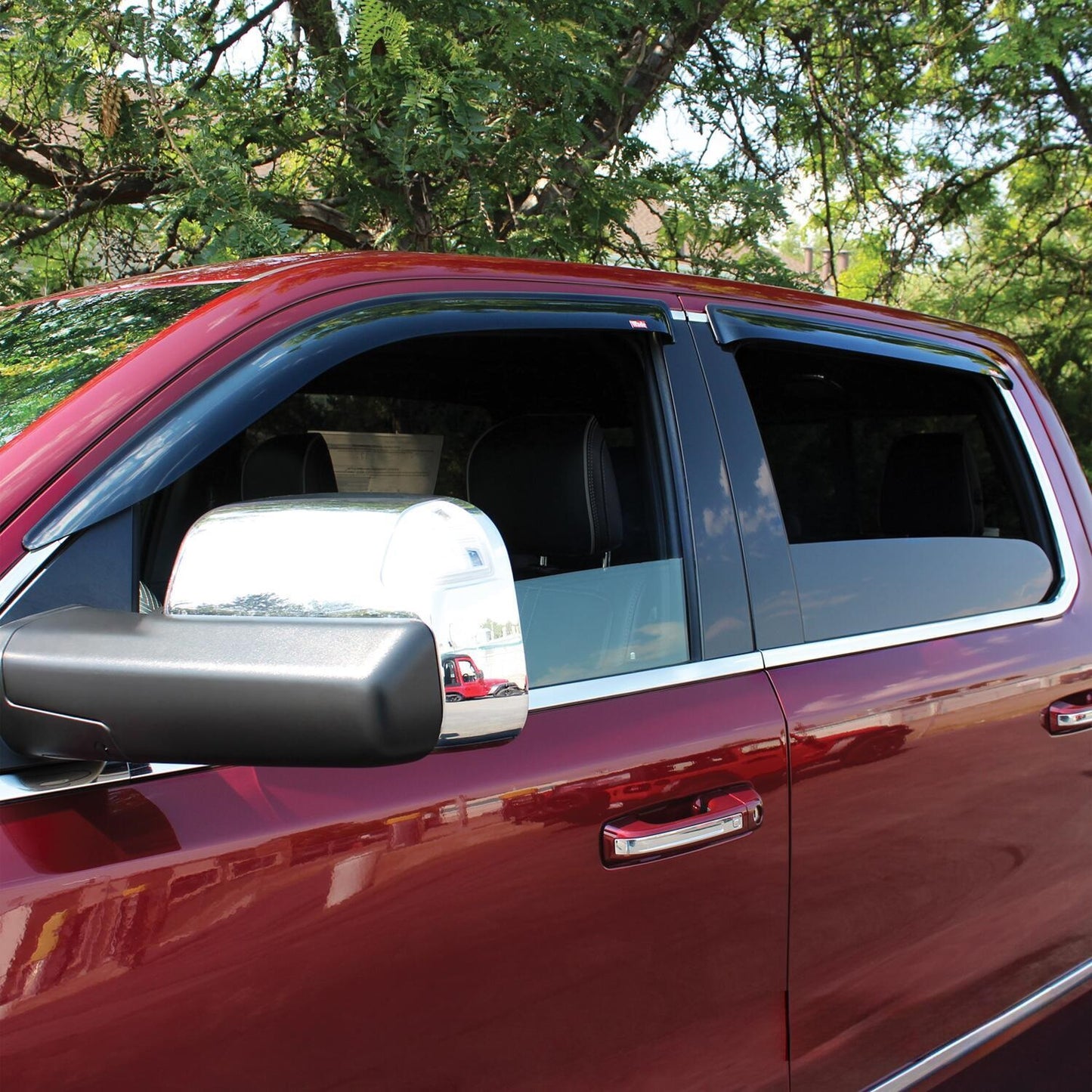 Westin Tape On Wind Deflector 4pc for Dodge/Ram 1500 (2019-2026) - 72-35432